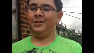 Chubby Boy Does Als Ice Bucket Challenge