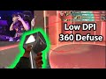 Don't Do "360 DEFUSE" on Low DPI or... | PRX Jinggg