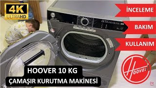 Çamaşır Kurutma Makinesi Kullanımı Bakımı | Elbise Çeker Mi? | Hoover NDP C10TCBERX-S 10 kg Antrasit