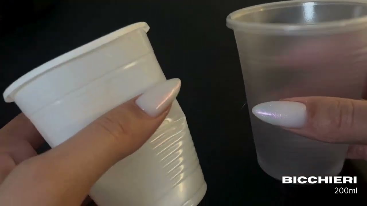 Bicchieri di plastica 200 ml