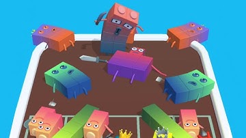 MERGE NUMBERBLOCK RUN - Merge Battles ⭐⭐⭐⭐ Part 4