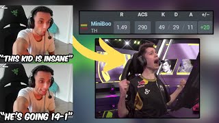 Fns Reacts To Th Miniboo Insane Performance In Vct