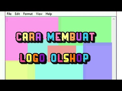 Cara membuat logo olshop  YouTube