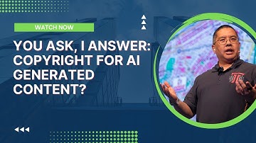 You Ask, I Answer: Copyright For AI Generated Content?