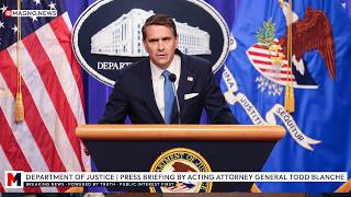 🚨 Acting AG Todd Blanche Sounds The Alarm On Sick New Fraud Cases Robbing The American People [LIVE]