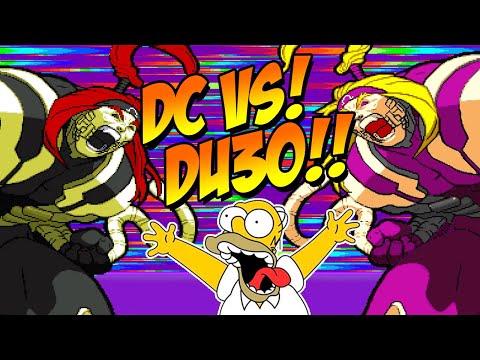 DC VS DU30!! PELEA DE INFARTO PAPUS!! Marvel VS Street fighter PS1 ROM SHOWDOWN!