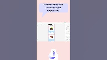Create Shopify responsive page with PageFly #pagefly #shopify #shorts