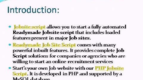 Job Site Script, Readymade Jobsite Script, PHP Jobsite Script, Jobsite Script PHP