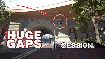 SESSION Realistic Montage - HUGE GAPS, Crazy tricks & Manual combos