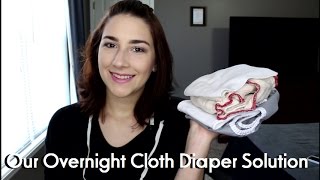 Our Overnight Cloth Diaper Solution : Thirsties & Green Mountain Diapers