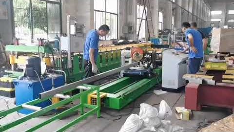 Laser Welding Square Tube Making Machine Stainless Steel Square Tube Pipe Roll Froming Machine