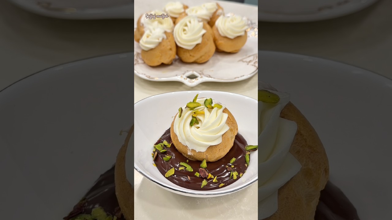 Şaşmaz profiterol tarifim👌🏻