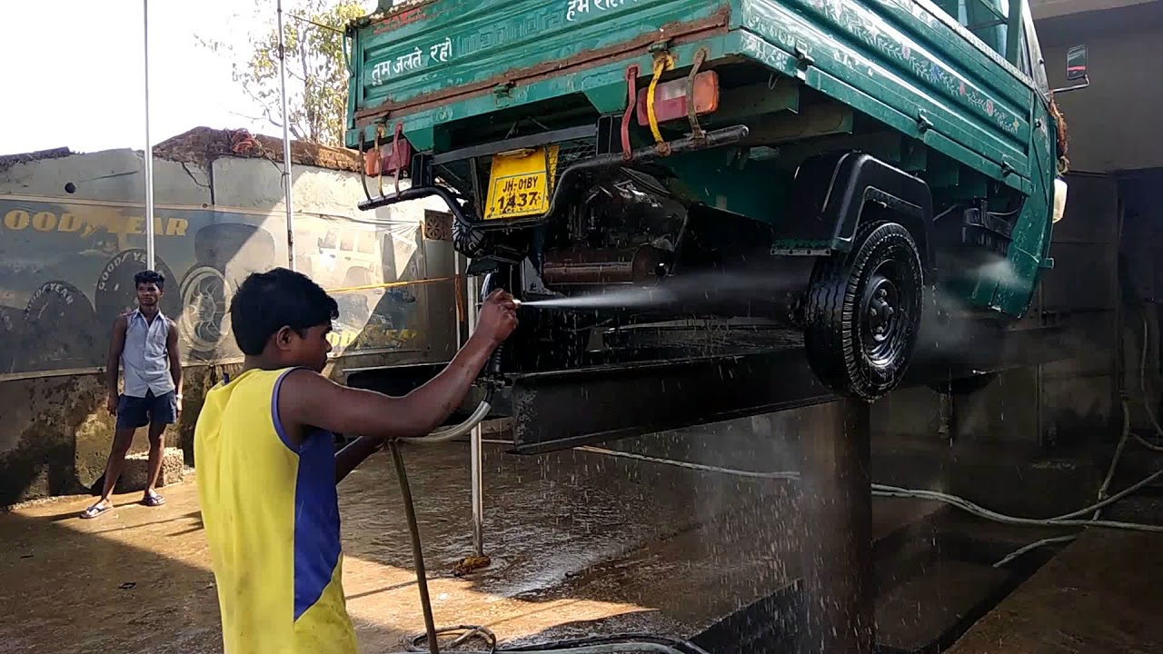 How to Wash/Clean Goods Loading Auto with High Pressure. - YouTube