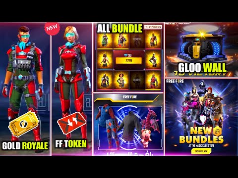 New Gold Royale, FF Token Bundle, Vector Op Skin, Top Up - Garena Free Fire News Update