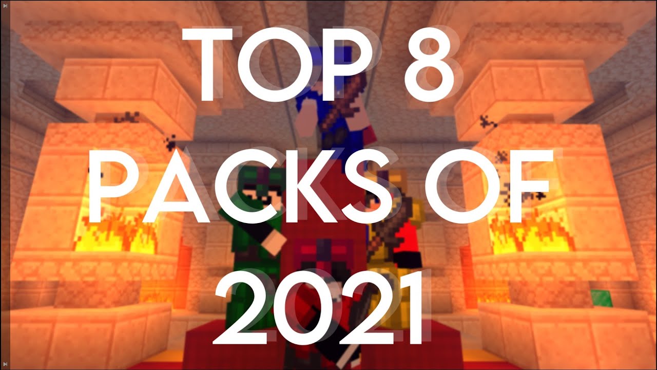 TOP 8 BEST BEDWARS PACKS OF 2021 (1.8.9) YouTube
