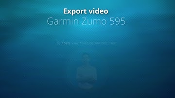 Instruction video Garmin Zumo 595