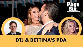 Donald Trump Jr. and girlfriend Bettina Anderson flaunt romance at amfAR Gala
