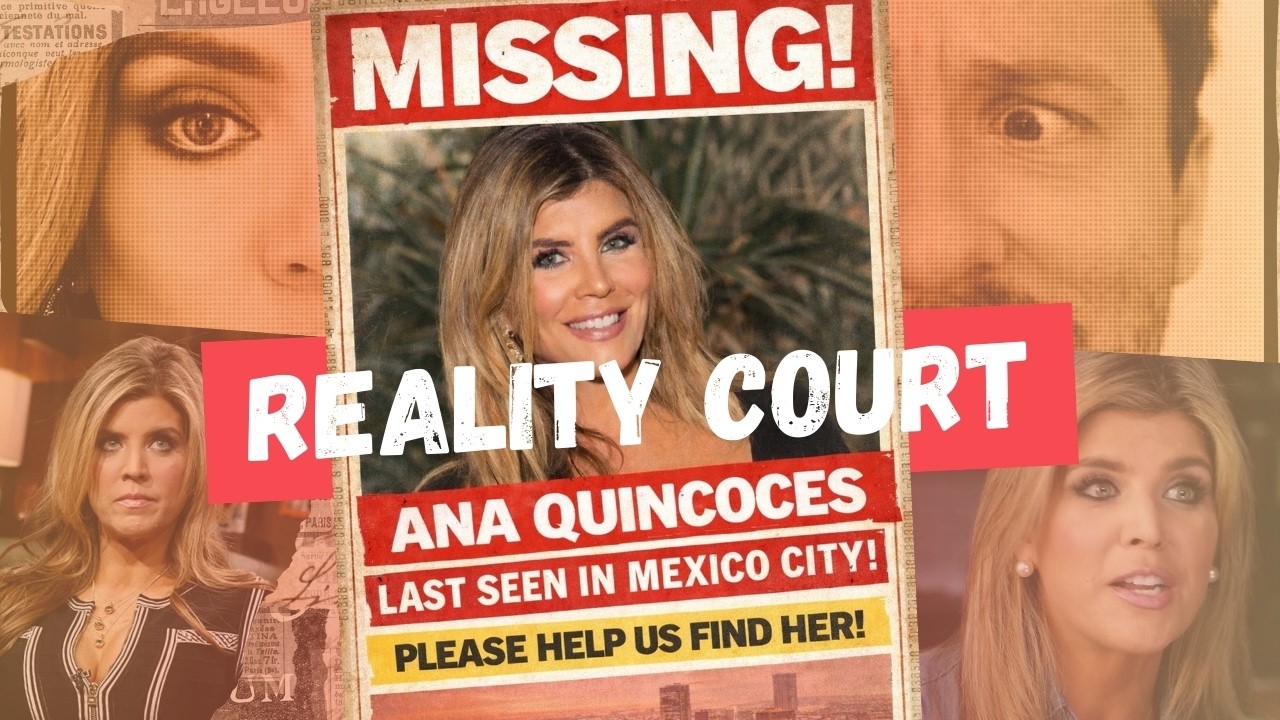 Real Housewife of Miami Star: MISSING! BRING ANA HOME! - YouTube