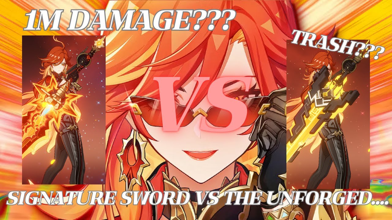 Mavuika's Insane Damage Test! Signature Sword vs. The Unforged