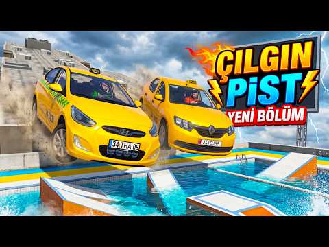 Sevilen Türk Taksi Arabalar İkili Parkurda | GTA 5 MODS