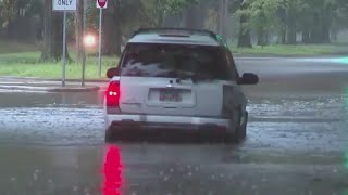 Flood threat continues as Tropical Storm Debby moves over Georgia, Carolinas