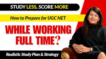 Revealed: Best Strategy for Working Professionals | Crack JRF with Just 2 Hours Daily | UGC NET 2025