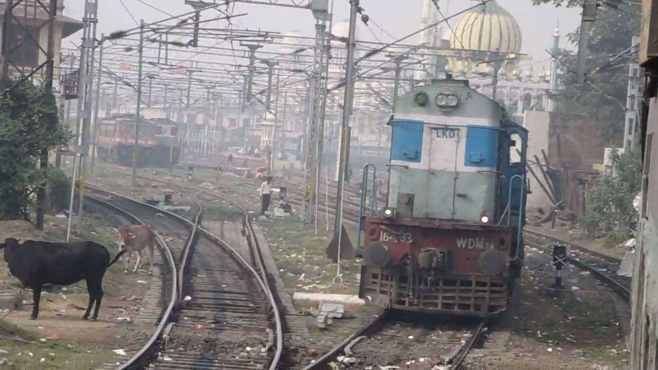 Amritsar Mail. Departing Lucknow