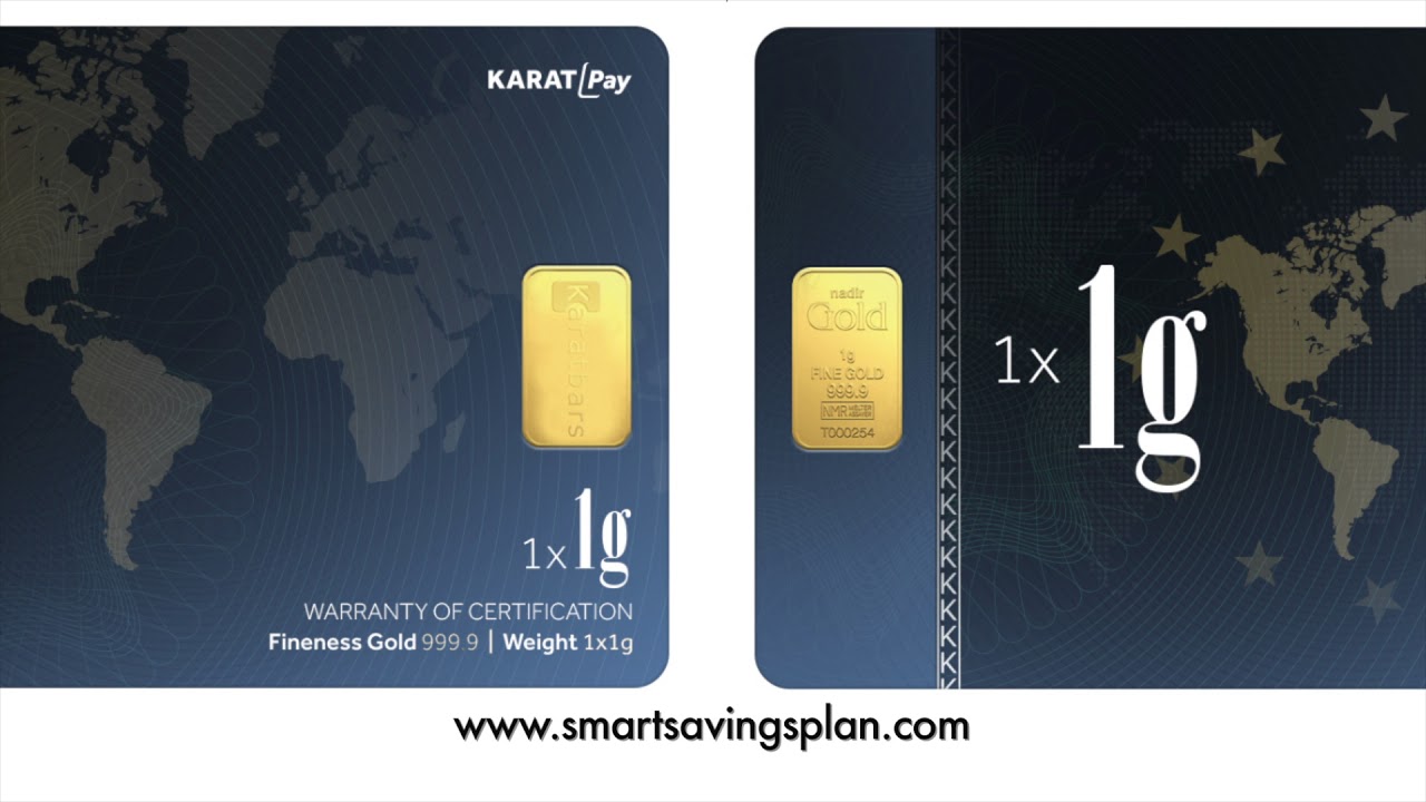 KARATBARS 1g CASHGOLD