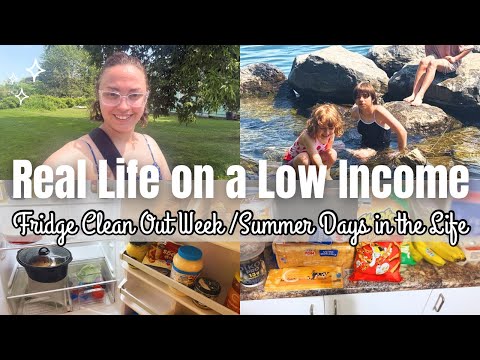 Life on a Low Income 💵 Single Income Family of 5 Vlog | Eating Through our Empty Fridge