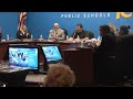 School Board Meeting - March 23, 2016