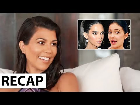 Kylie Jenner & Kendall Jenner Fake Instagram Exposed By Kourtney - KUWTK Recap
