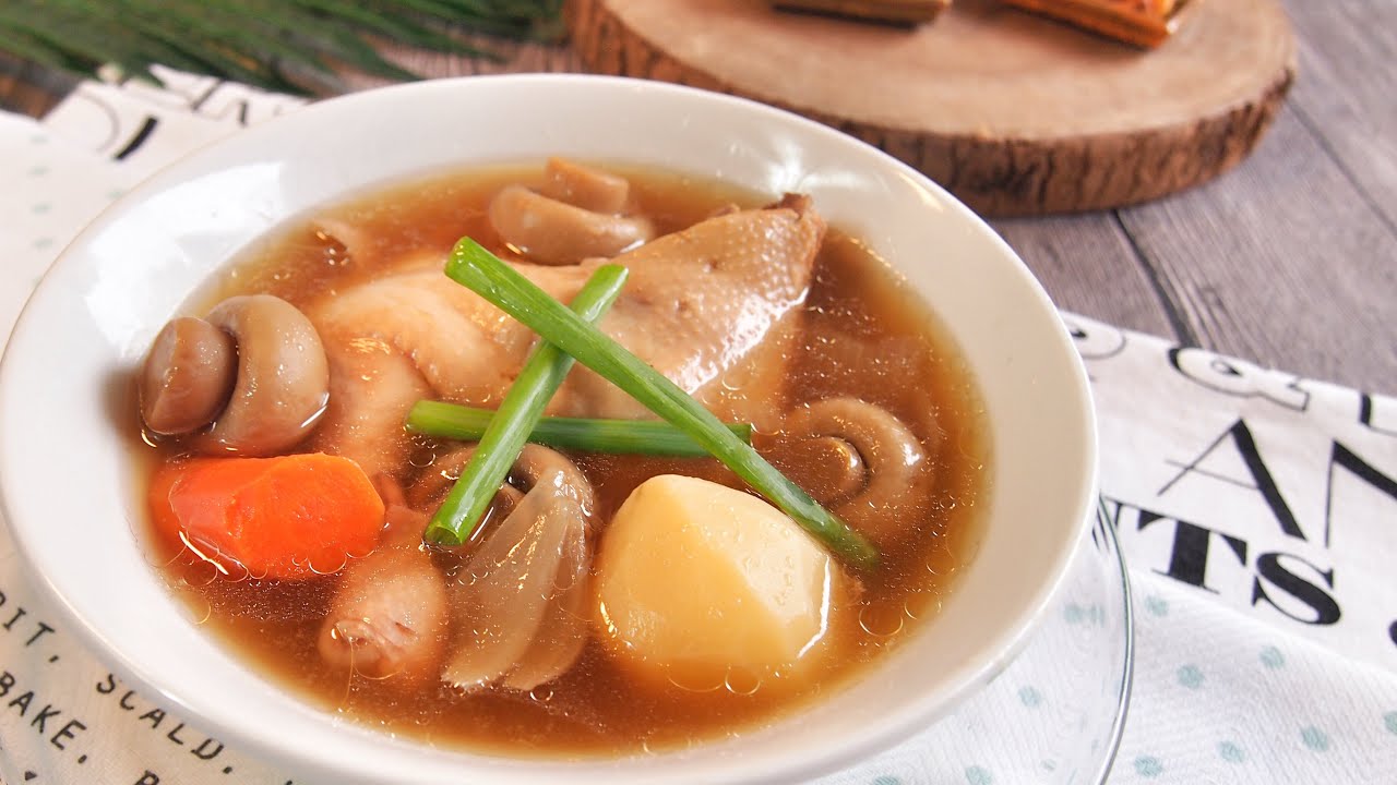 Super Easy Chinese Chicken Soup w/ Oyster Sauce 