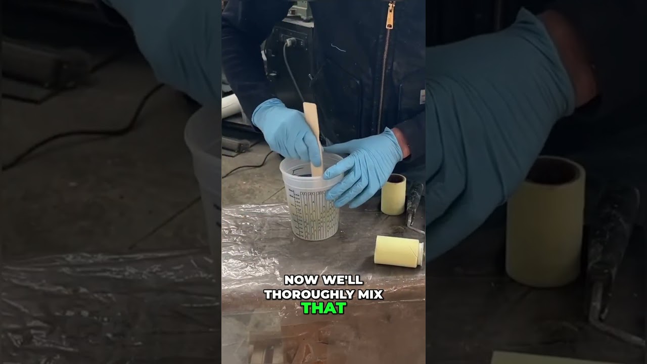 ⁣Master 2:1 Epoxy Mixing! Quick & Easy Resin Application Tips #shorts