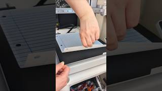 So I turned my 3D printer into a paper press... 😂 #satisfying #asmr #3dprinting #papercraft #shorts