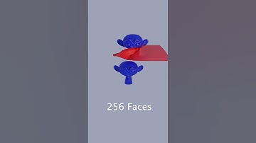 Cloth Simulation in Blender3d (SATISFYING) #shorts #animation #asmr