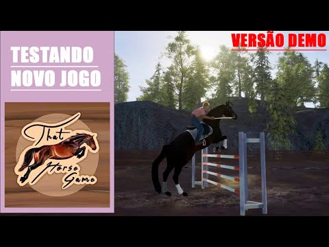NOVO JOGO DE CAVALO! testando a demo [ horse shelter 2022 ] 