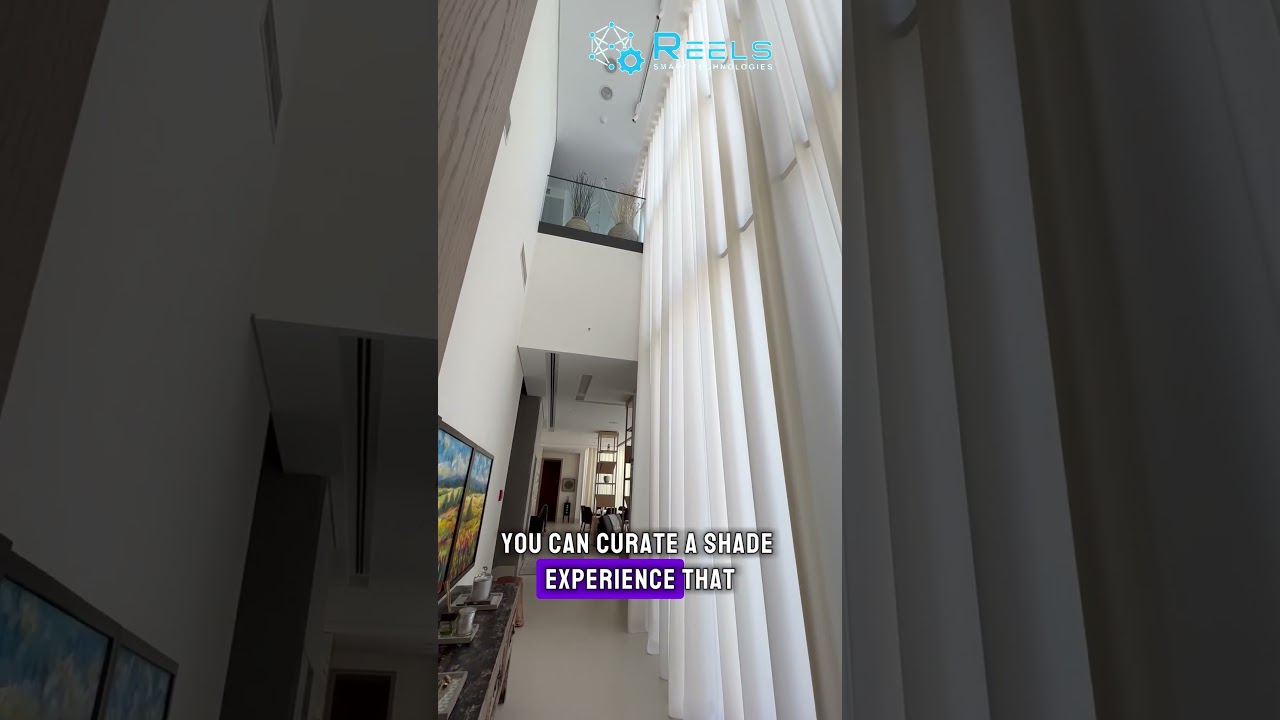 Transform Your Home with Smart Shade Automation | Reels Smart Technologies