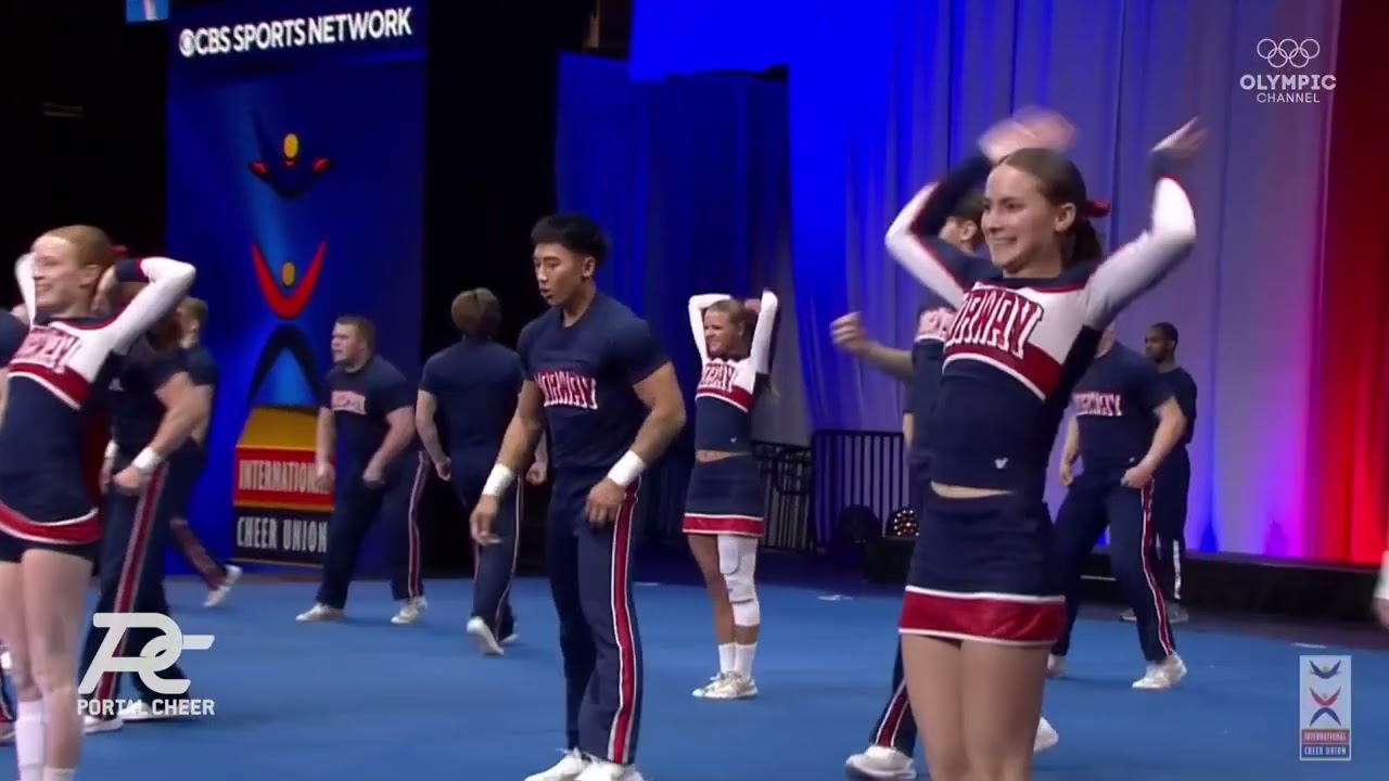 Финал чемпионата мира по черлидингу среди студентов-сотрудников ICU 2024 года (команда Норвегии)