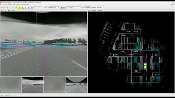 Philosys Label Editor/Ground Truth Annotator - Driving through 3D lidar point cloud