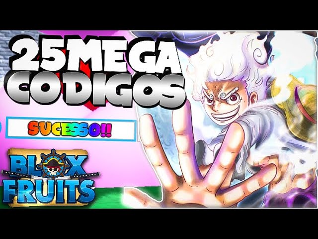 SAIU!! 25 MEGA CÓDIGOS *FUNCIONANDO* NO BLOX FRUITS (NOVO UPDATE 18 JANEIRO  2023) - Roblox 