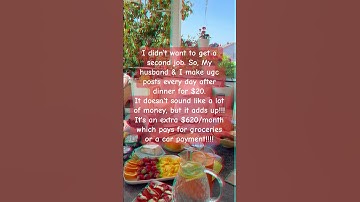 This side hustle actually works!We make $620 extra a month🤑 #sidehustle #savingmoney #noise #dede5