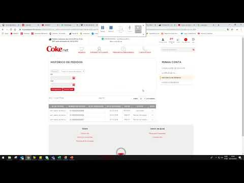 Vídeo 4 - Como cancelar pedido no portal coke net
