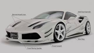 Ferrari 488GTB Exhaust Sound（Stainless Ver.）by WORLD PLATINUM (Produced by Rowen Japan).