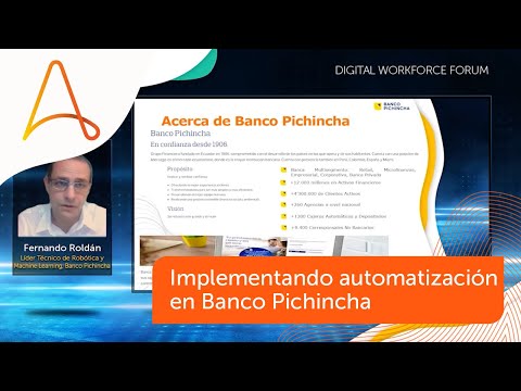 Fernando Roldán, Implementando automatización en Banco Pichincha