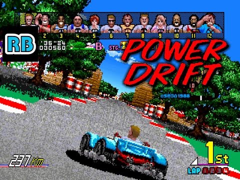 1988 [60fps] Power Drift Course B 7'03''48 ALL
