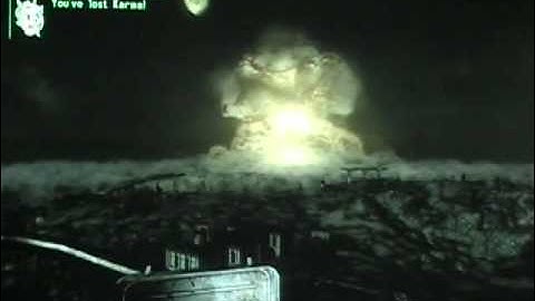 Fallout 3 - Power of The Atom [AWESOME EXPLOSION]