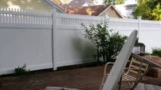 Bufftech Vinyl fence By Arteaga Fence