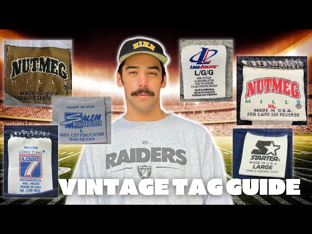 VINTAGE SPORTS TEAM TAG GUIDE 