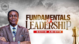BISHOP DAVID ABIOYE || COURSE 6 || LESSON 3