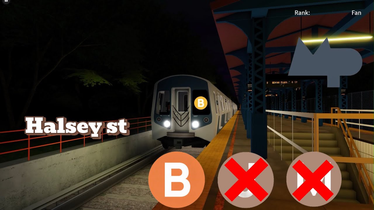 Railfanning at Halsey st before it gets a rebuild